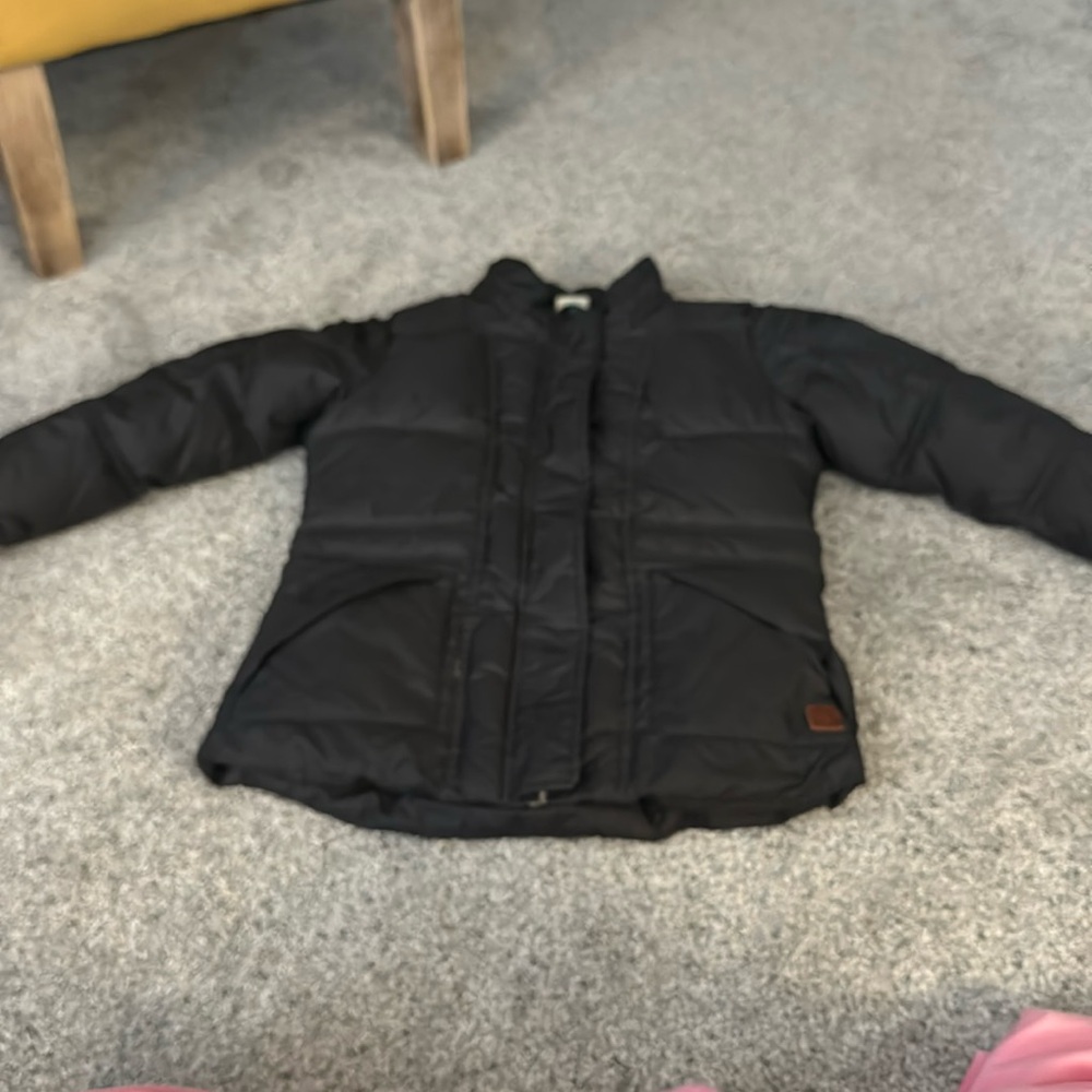 Black winter coat